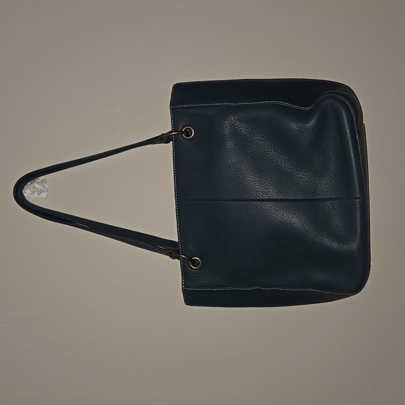 FOSSIL CLASSIC LEATHER Snap Bucket Shoulder Bag - Picture 3 of 6